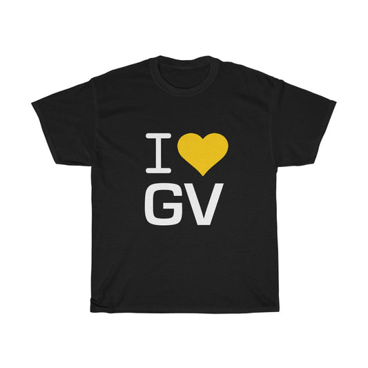 I <3 GV Big Graphics Unisex Cotton T-Shirt